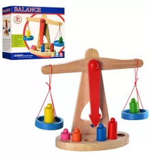 Деревянная игрушка Весы